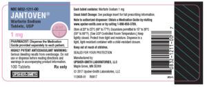Missed a dose of anticoagulant medication Jantoven 